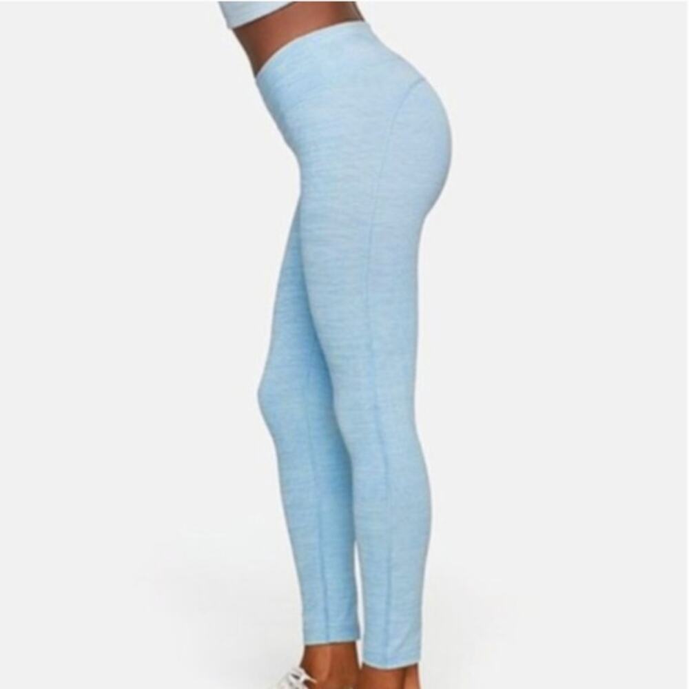 Outdoor Voices Blue TechSweat Blue Athletic Leggings // M - Picture 2 of 8